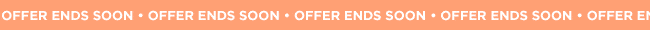 Offer Ends Soon